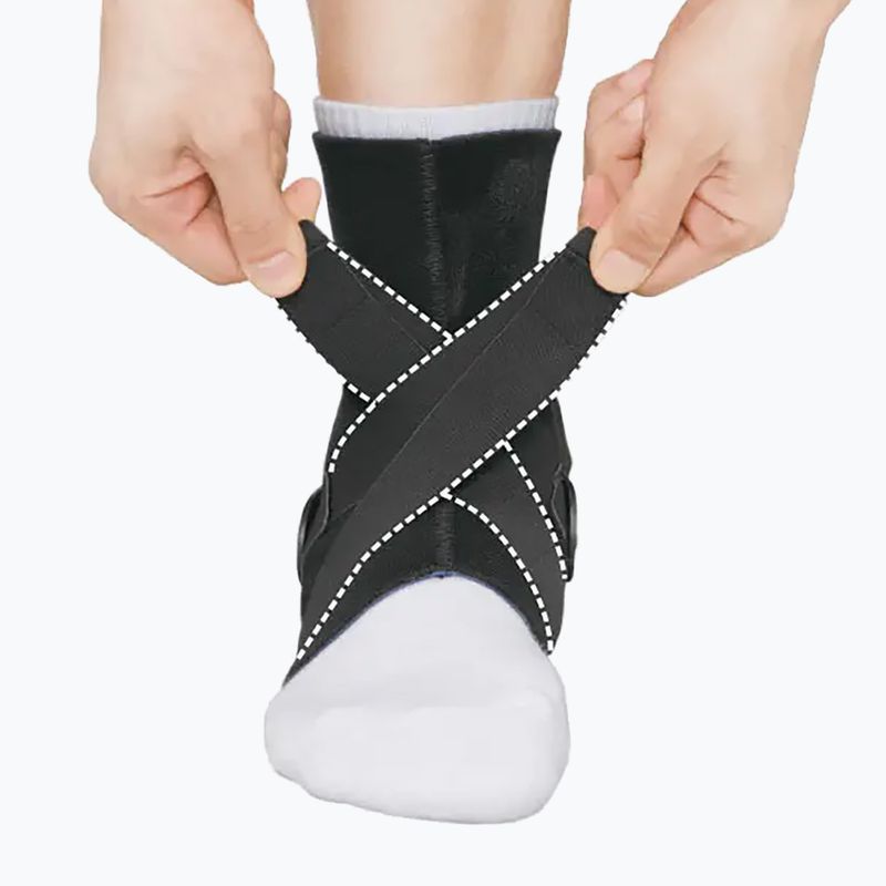 Stabilizator stawu skokowego lewego Zamst A2-DX Ankle Left czarny 5