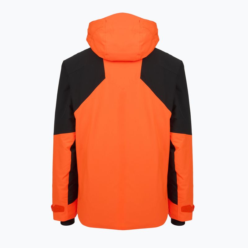 Kurtka narciarska męska Descente Insulated mandarin orange 2