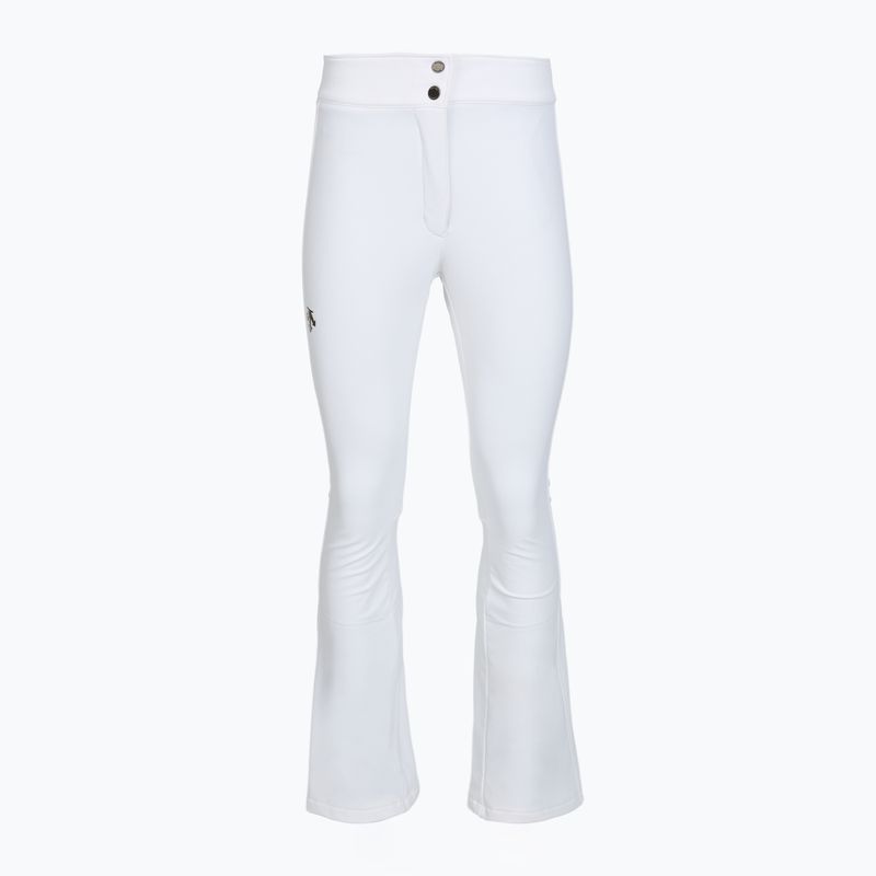 Spodnie narciarskie damskie Descente Bonded Stretch super white