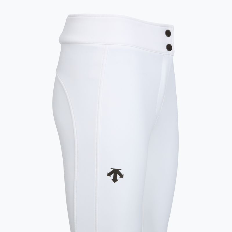 Spodnie narciarskie damskie Descente Bonded Stretch super white 3