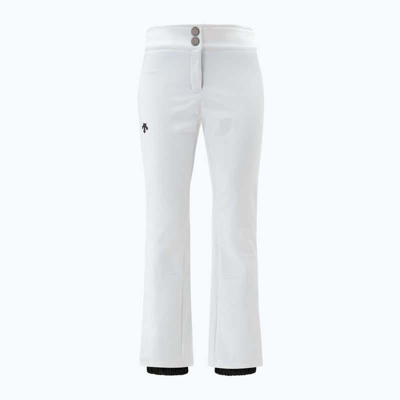 Spodnie narciarskie damskie Descente Bonded Stretch super white 6