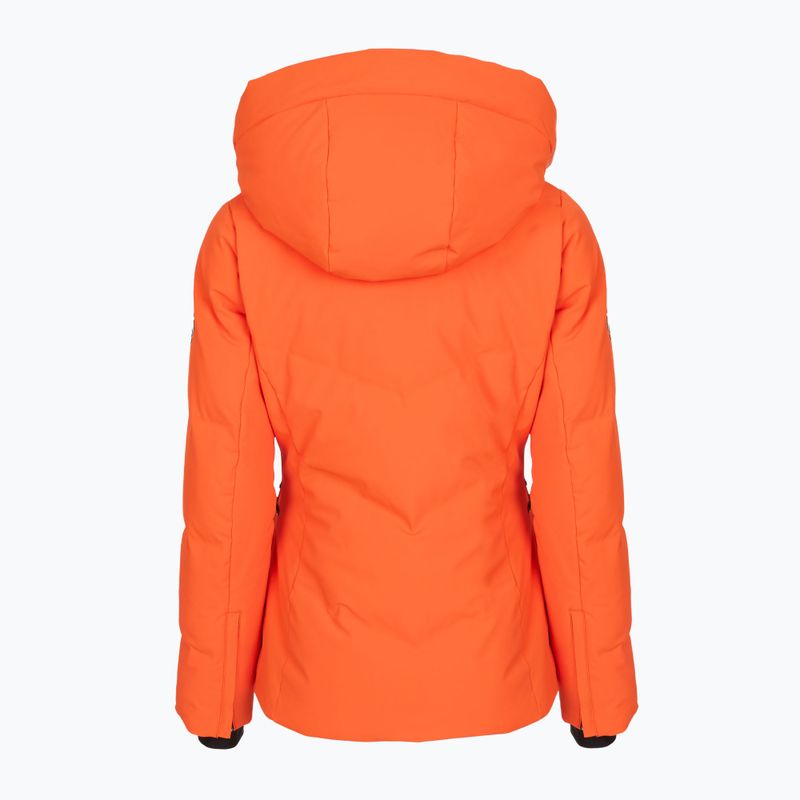 Kurtka narciarska damska Descente Gradation Down mandarin orange 2