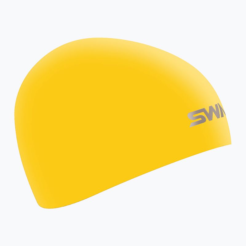 Czepek pływacki SWANS Silicone SA-10 yellow 3