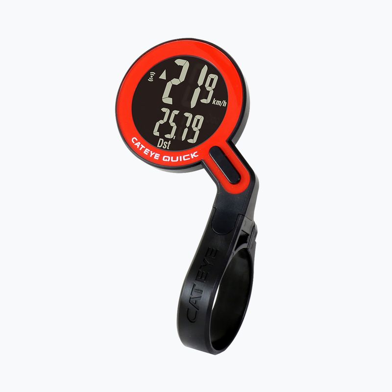 Licznik rowerowy CatEye Quick CC-RS100W black/red