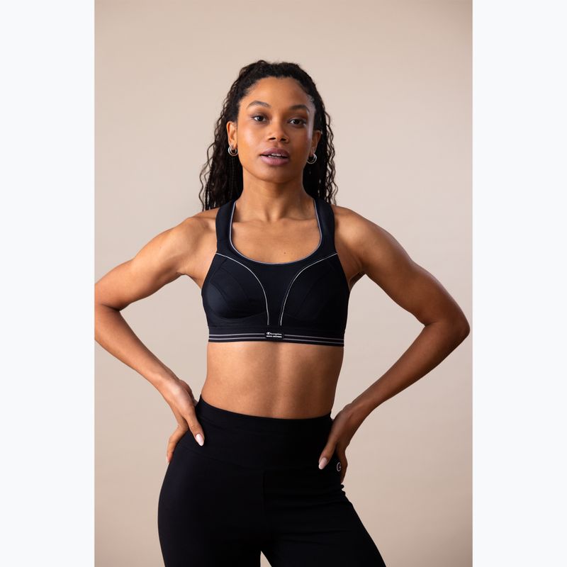 Biustonosz treningowy Shock Absorber Ultimate Run Bra black U10001 3