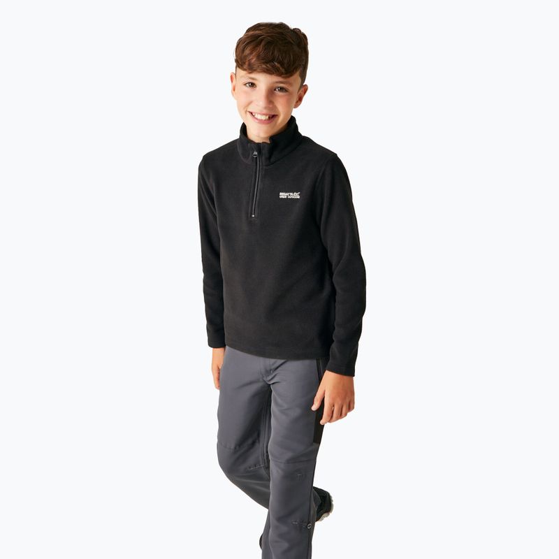 Bluza polarowa dziecięca REGATTA Hot Shot II black 2