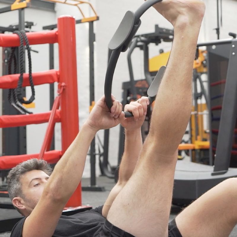 Obręcz do pilatesu Phoenix Fitness czarny 6
