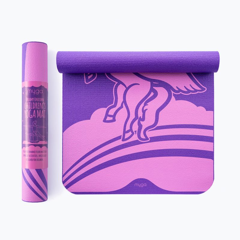 Mata do jogi Myga Unicorn 3 mm purple 2