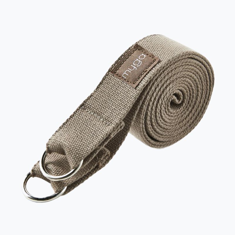 Pasek do jogi Myga 2 w 1 RY2550 beżowy