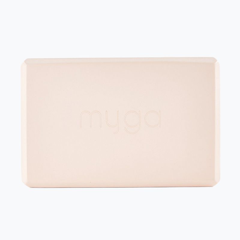 Kostka do jogi Myga Foam Block różowy