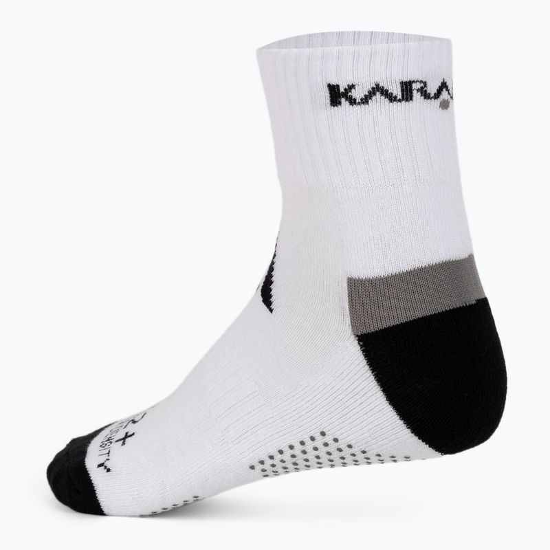 Skarpety Karakal X2+ Ankle white/black 2