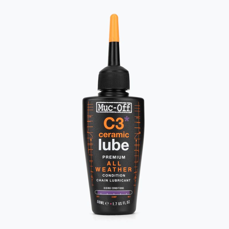 Smar do łańcucha Muc-Off C3 All Weather Ceramic Lube 50 ml