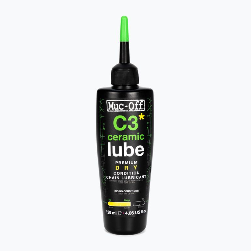 Smar do łańcucha Muc-Off C3 Dry Ceramic Lube 120 ml