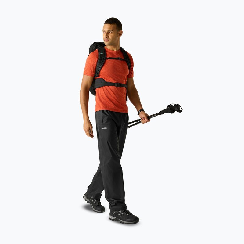 Spodnie trekkingowe męskie REGATTA Pack It Overtrousers black 2