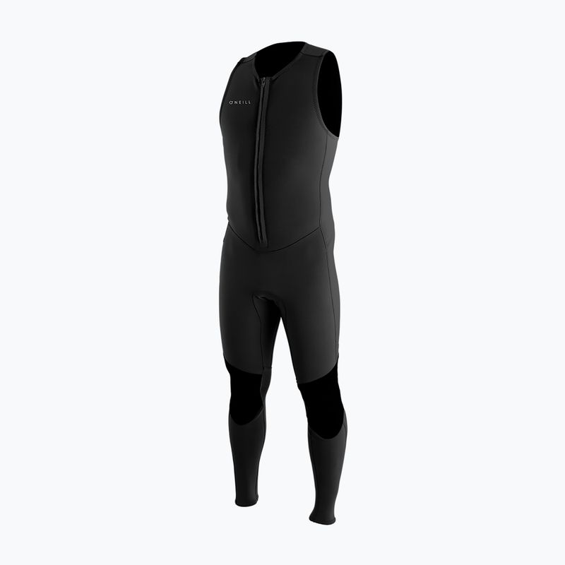 Pianka do pływania męska O'Neill Reactor-2 1,5 mm Front Zip Sleeveless Full black/black