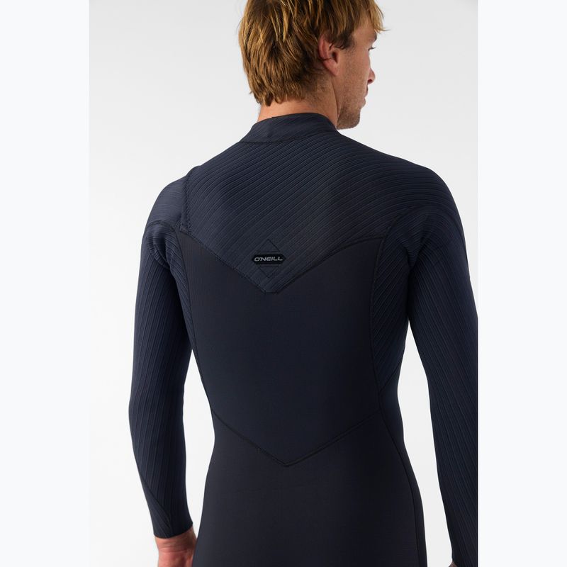 Pianka do pływania męska O'Neill Hyperfreak 5/4+ mm Chest Zip Full black/black 7