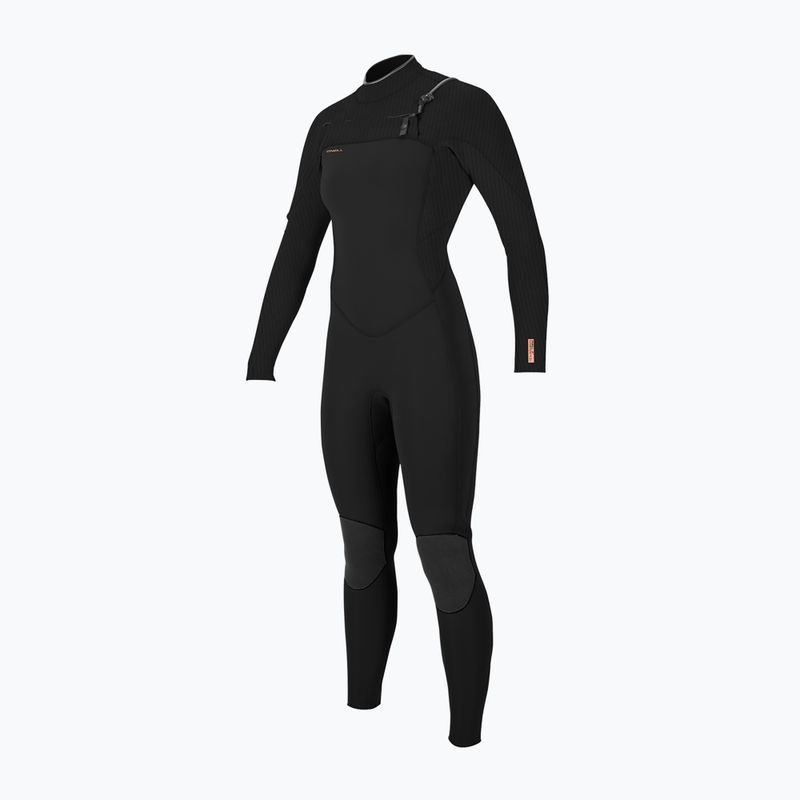 Pianka do pływania damska O'Neill Hyperfreak 4/3+ mm Chest Zip Full black/black