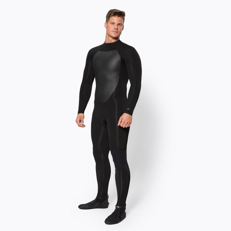 Pianka do pływania męska O'Neill Epic 5/4 mm Back Zip Full black