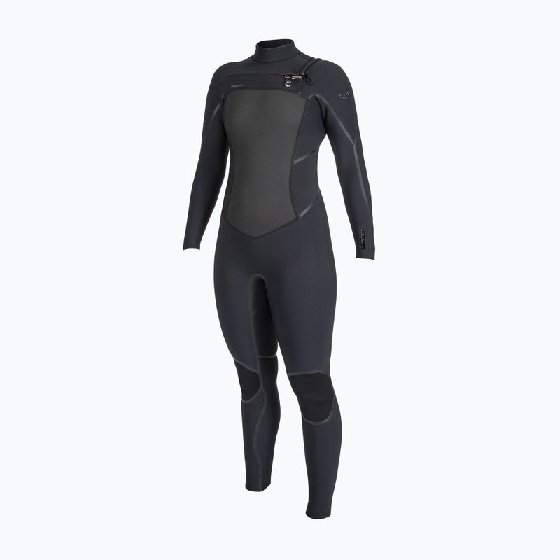 Pianka do pływania damska O'Neill Psycho Tech 5/4+ Chest Zip Full black/black