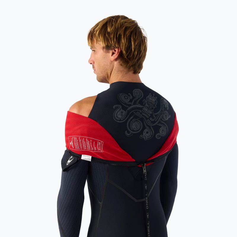 Pianka do pływania męska O'Neill Hyperfreak Fire 4/3+ mm Back Zip Full black/black 8