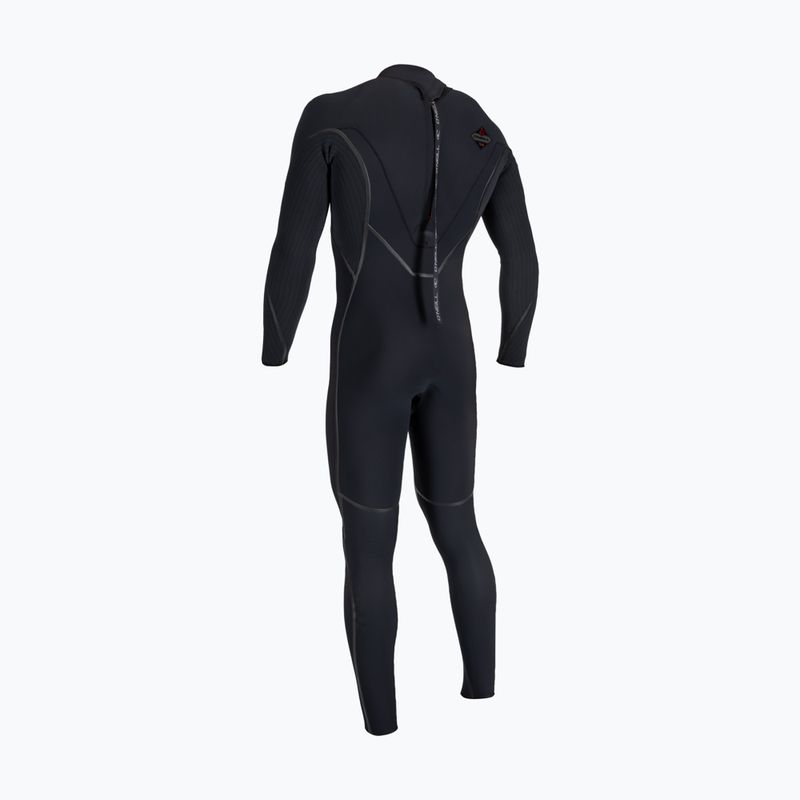 Pianka do pływania męska O'Neill Hyperfreak Fire 4/3+ mm Back Zip Full black/black 13