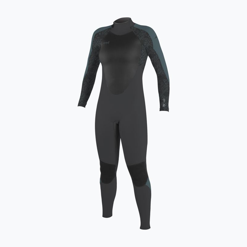 Pianka do pływania damska O'Neill Epic 3/2 Back Zip Full IT1 tempered steel/shaded island sky/shade