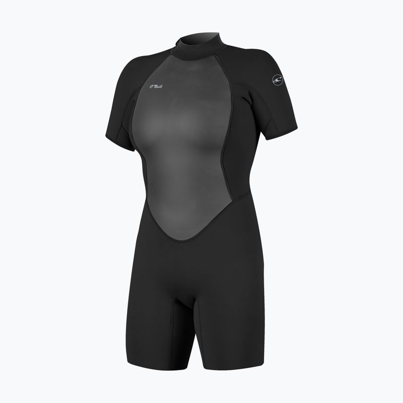 Pianka do pływania damska O'Neill Reactor-2 2mm Back Zip SS Spring IS7 black/black