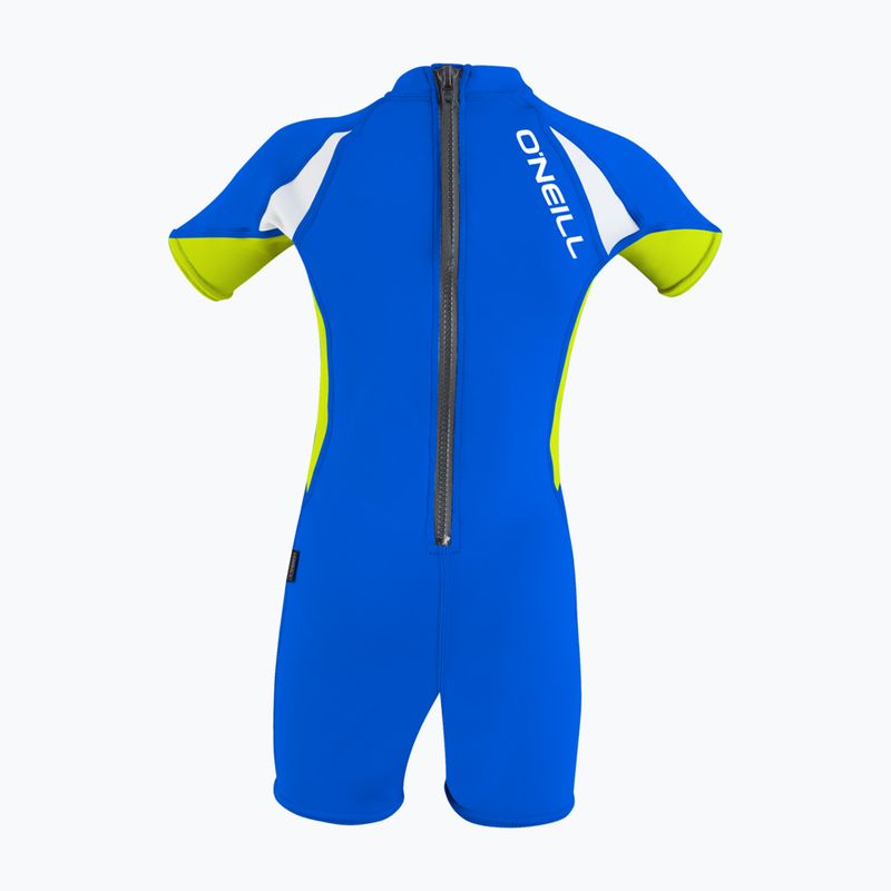 Kombinezon kąpielowy dziecięcy O'Neill Child Basic Skins UV Spring IT3 pacific/lime/white 2