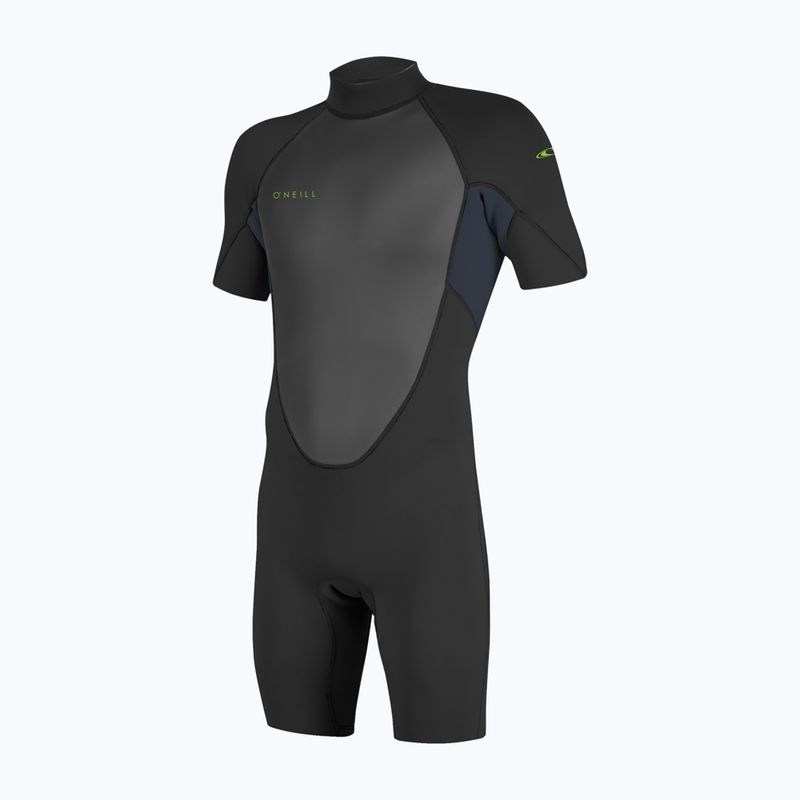 Pianka do pływania dziecięca O'Neill Youth Reactor-2 2mm Back Zip SS Spring black/slate