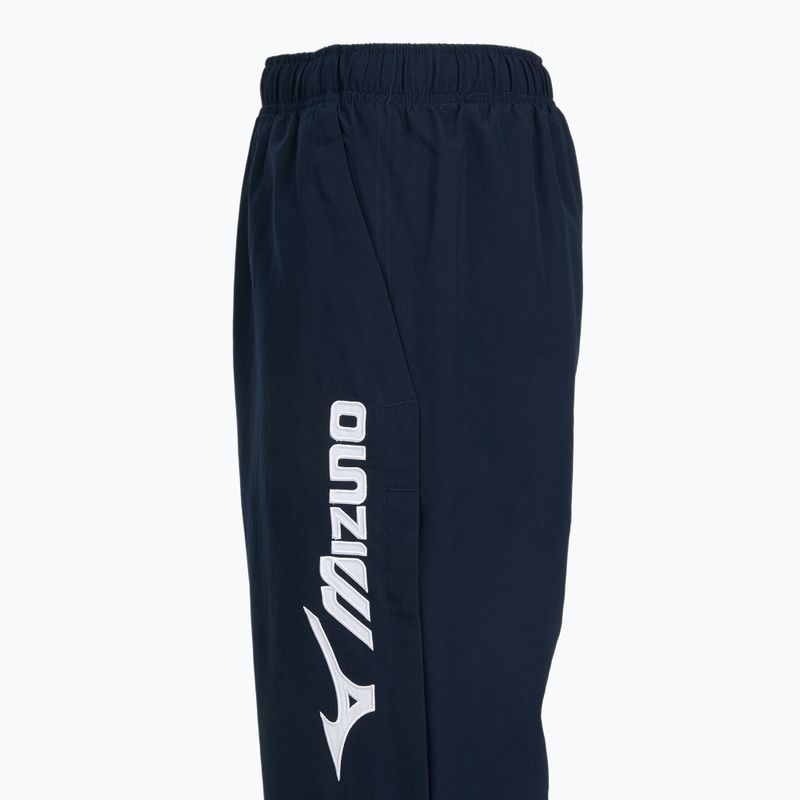 Spodnie treningowe dziecięce Mizuno Takeshi Track navy 3