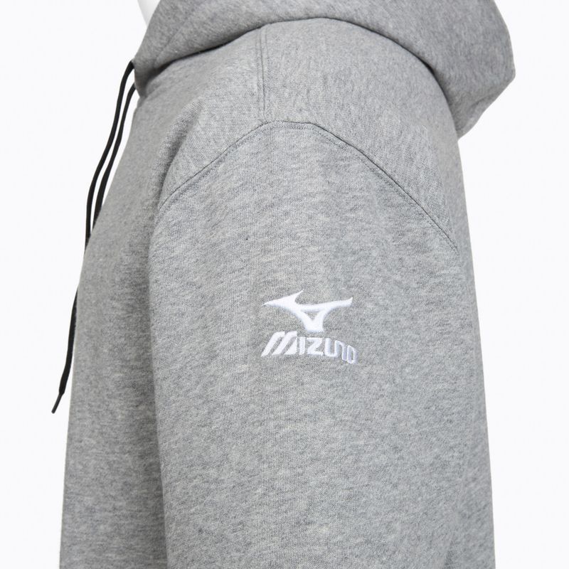 Bluza męska Mizuno Takeshi Hoodie grey 3