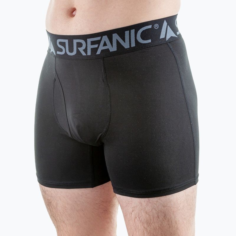 Bokserki termoaktywne męskie Surfanic Carbondri 3 pary black 5