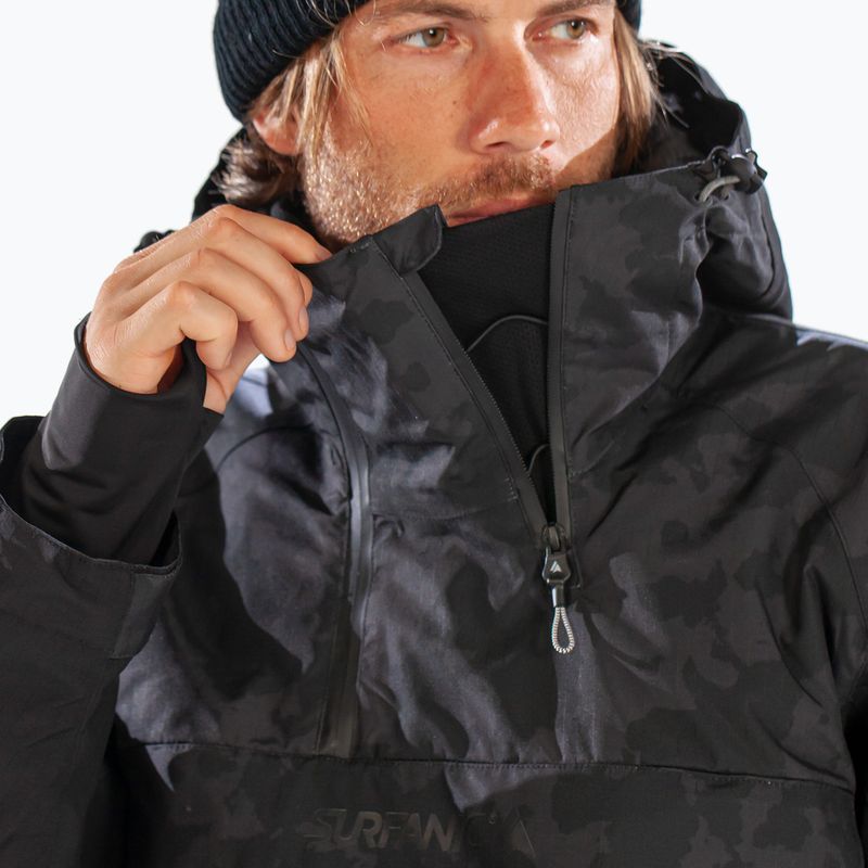 Kurtka snowboardowa męska Surfanic Whiteroom Map black 8