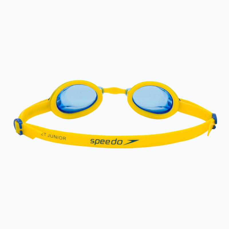 Okulary do pływania dziecięce Speedo Jet V2 empire yellow/neon blue 4
