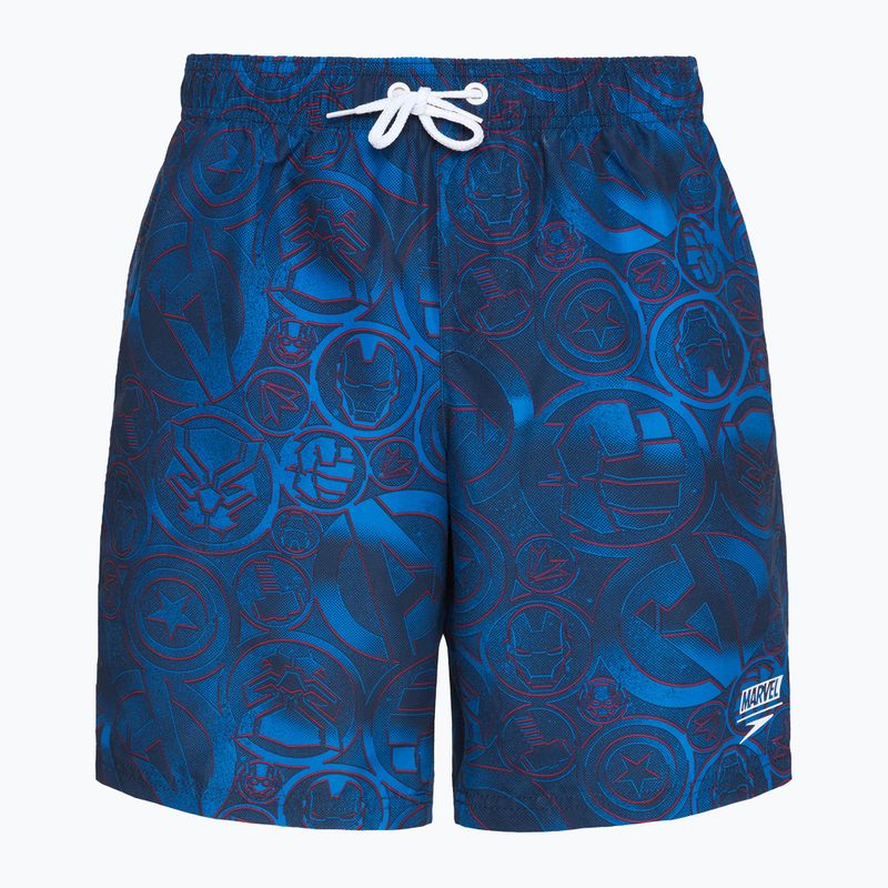 Szorty kąpielowe dziecięce Speedo Print Leisure 17" blue/red