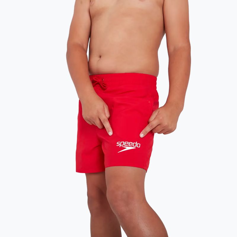 Szorty kąpielowe dziecięce Speedo Essential 13" fed red 5