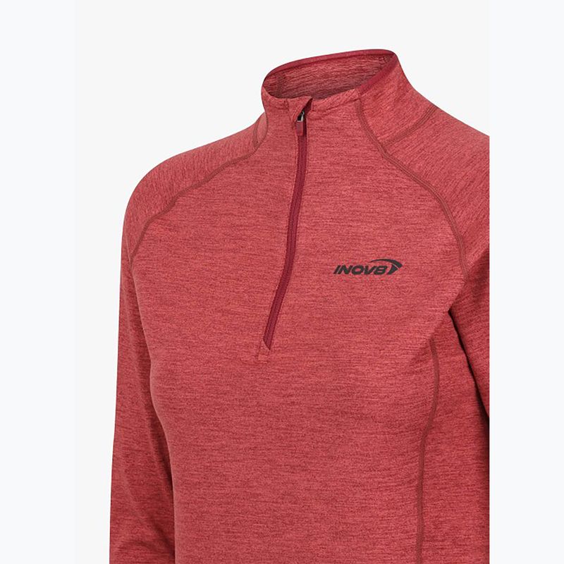 Bluza do biegania damska Inov-8 Train Elite Mid Half Zip dusty rose 3
