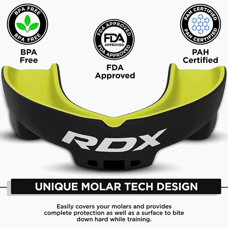 Ochraniacz szczęki RDX Mouth green 3