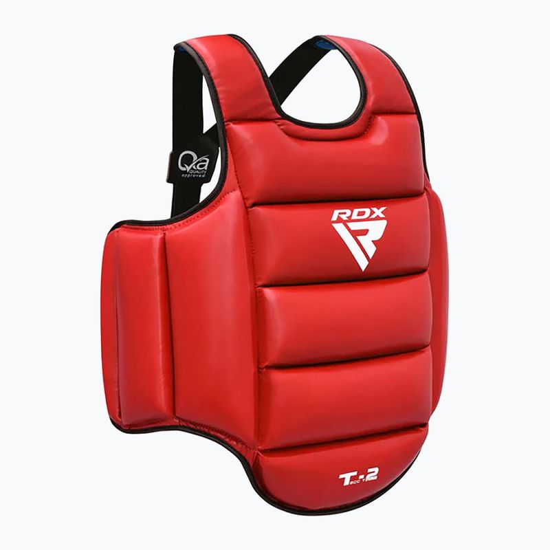 Ochraniacz korpusu RDX SCC-T2 Karate Chest Guard red/blue 3
