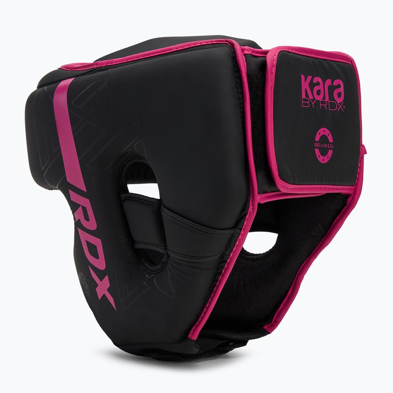 Kask bokserski RDX F6 Kara Head Guard pink 3