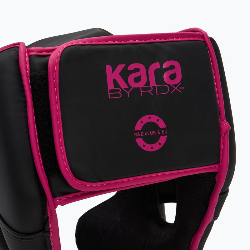 Kask bokserski RDX F6 Kara Head Guard pink 4