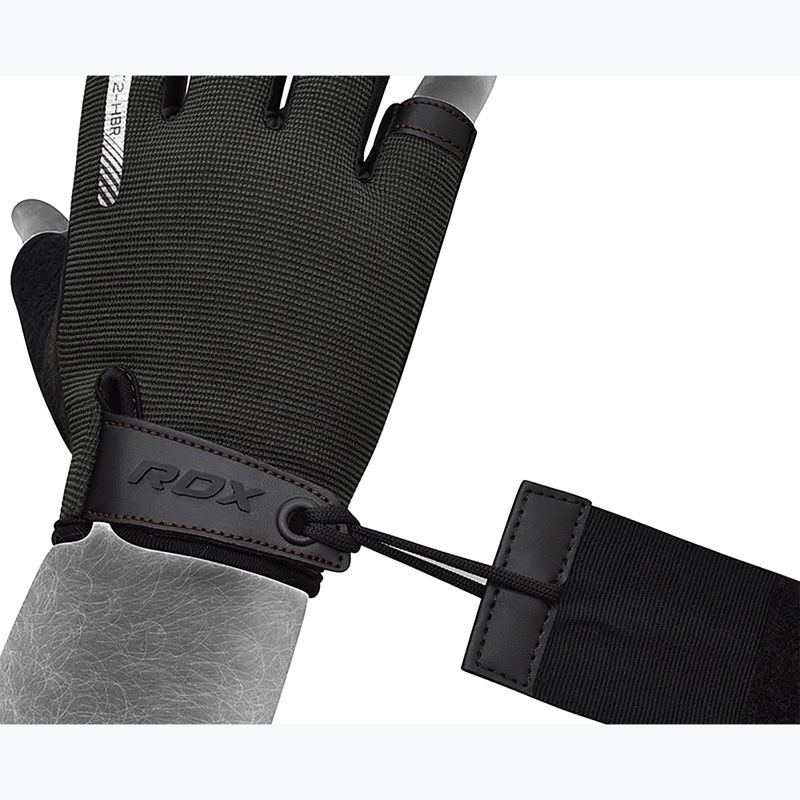 Rękawiczki treningowe RDX T2 Half brown 5
