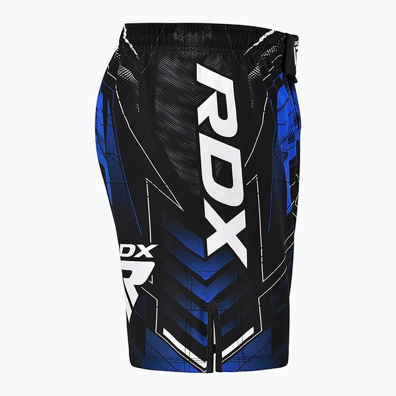 Spodenki treningowe męskie RDX IMMAF Approved MMA Fight & Training blue 4