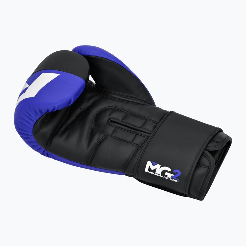Rękawice bokserskie RDX REX F4 blue/black 4