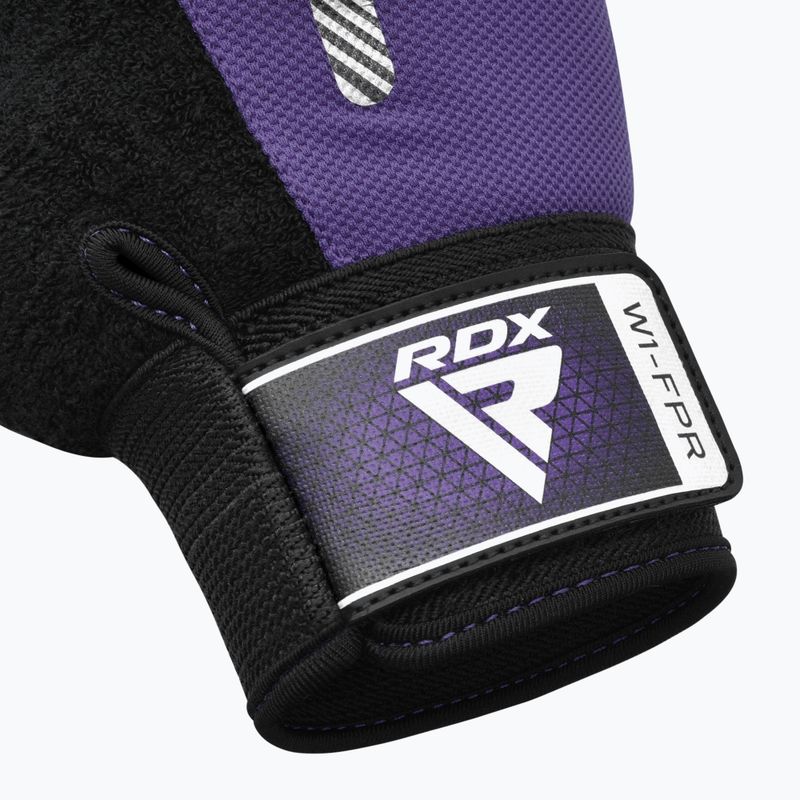 Rękawiczki treningowe RDX W1F Full Finger purple 3