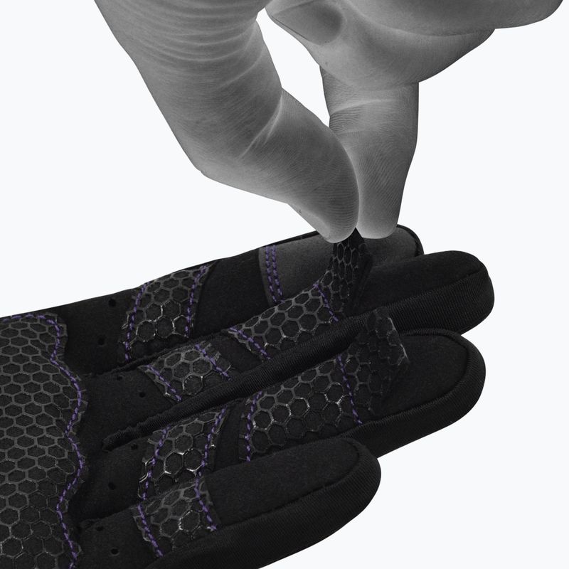 Rękawiczki treningowe RDX W1F Full Finger purple 5