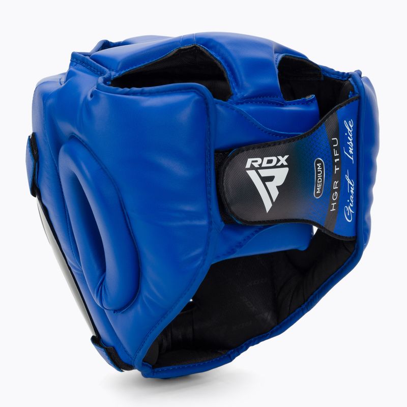 Kask bokserski RDX Guard Grill T1 blue 3