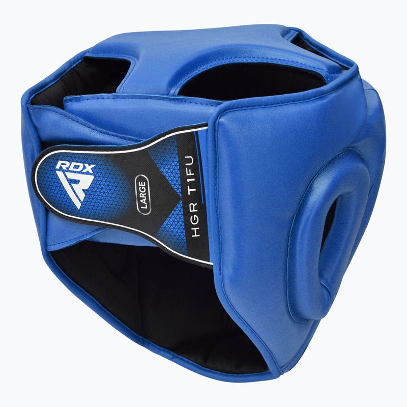 Kask bokserski RDX Guard Grill T1 blue 7