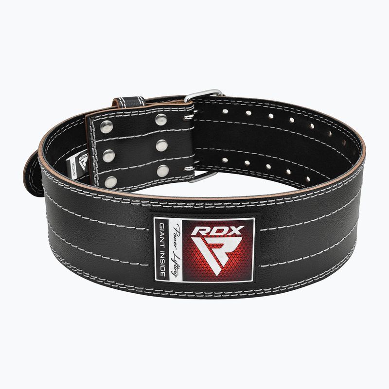 Pas do podnoszenia ciężarów RDX RD1 Weight Lifiting Power white 2