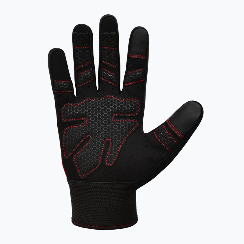 Rękawiczki treningowe RDX W1F Full Finger red 6